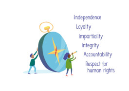 Infografik Illustration für E-Learning von WIPO World Intellectual Property Organization (UN) 