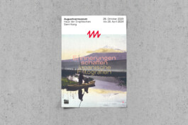 Plakatgestaltung zur Ausstellung 