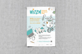 Poster Plakat: Lernplattform WiZZN 