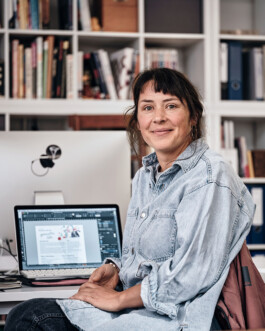 Portrait Yvonne Vidic – freie Mitarbeiterin Grafik Design bei Flimmern DC in Freiburg 